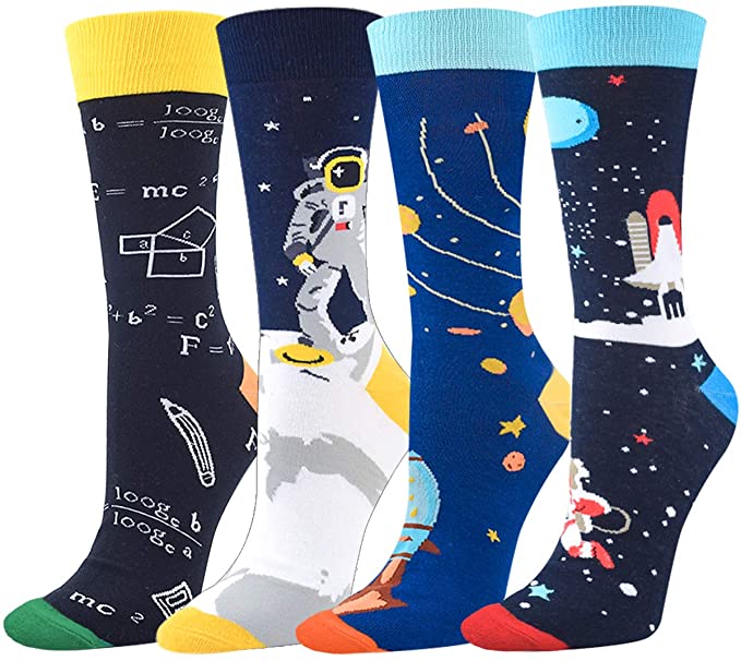 Astronomy gift idea for men - Outer Space Socks