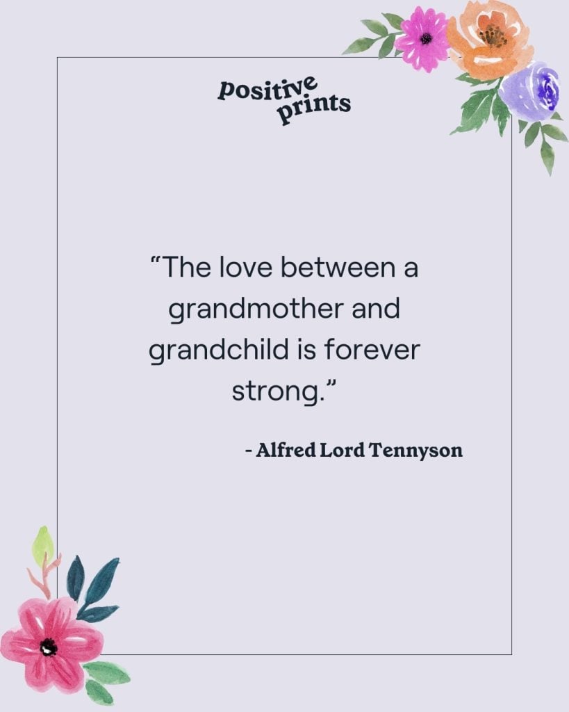 love between grandmother and grandchild