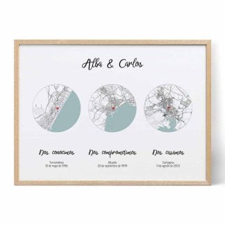 mapas para bodas