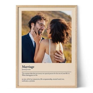 Marriage Definition Poster