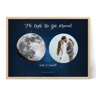 Wedding Night Moon Phase with Photo